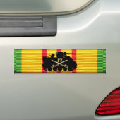 17e ACR-nummer op VSM-lint Bumpersticker (Op auto)