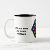 17e BDE Koffie/Thee Tweekleurige Koffiemok (Links)