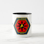 17e BDE Koffie/Thee Tweekleurige Koffiemok (Center)