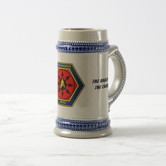 17e BDE Stein Bierpul (Voorkant rechts)