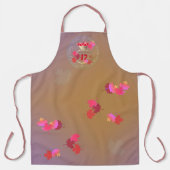 17e bruiloft Jubileum Carnelian and Fall Leaves Schort (Voorkant)