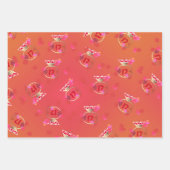 17e bruiloft Jubileum Carnelian Ring Inpakpapier Vel (Voorkant 2)