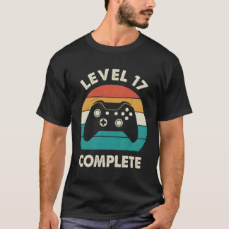 17e bruiloft Jubileum voor niveau 17 compleet T-shirt