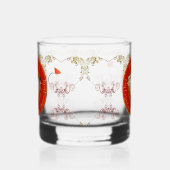 17e Carneool Bruiloft Jubileum Drinkware Set Whisky Glas (Rechts)