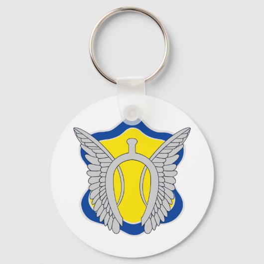 17e Cavalry Regiment Color patch Sleutelhanger (Voorkant)