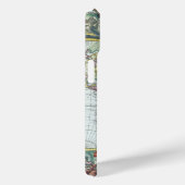 17e eeuw Antiek Wereldkaart, Frederick De Wit Case-Mate iPhone Case (Achterkant / Rechts)