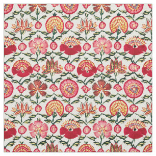  17e eeuw Delhi India Floral Pattern Stof