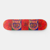17e eeuw Letter D Skateboard (Horizontaal)