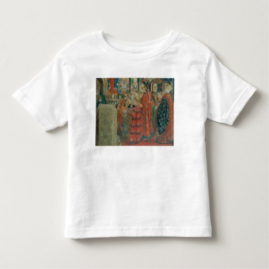 17e eeuw Russische vrouwen in de kerk Kinder Shirts (Voorkant)