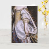 17e-eeuwse Mode Kaart (Gele Bloem)