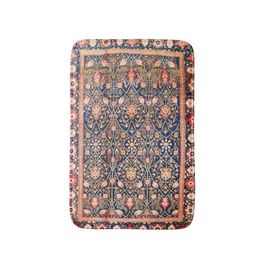 17e-eeuwse Perzische tapijtprint Badmat (Voorkant Verticaal)