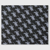17e-eeuwse soldaat print cadeaupapier (Vlak)