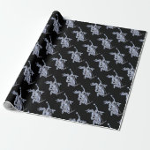 17e-eeuwse soldaat print cadeaupapier (Uitgerold)