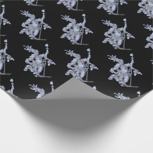 17e-eeuwse soldaat print cadeaupapier