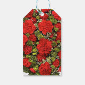 17e Jubileum, Rode anjers Cadeaulabel (Achterkant)