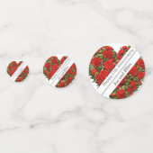 17e Jubileum, Rode anjers Confetti (Voorkanten)