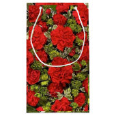 17e Jubileum, Rode anjers Klein Cadeauzakje (Achterkant)