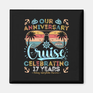 17e jubileumcruise die 17 jaar koppel viert magneet