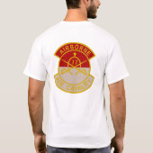 17e luchtkavalerie 1e pleisterpleister voor gebrui t-shirt (Achterkant)