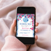 17e Mamma Mia Santorini Dansende Koningin Verjaard Kaart