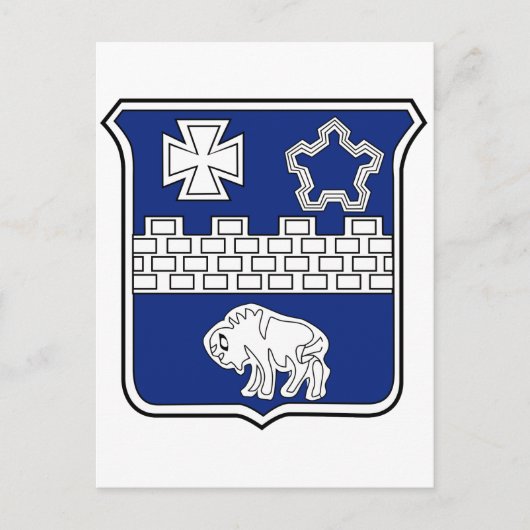 17e militaire container voor het infanteriestelsel briefkaart (Voorkant)