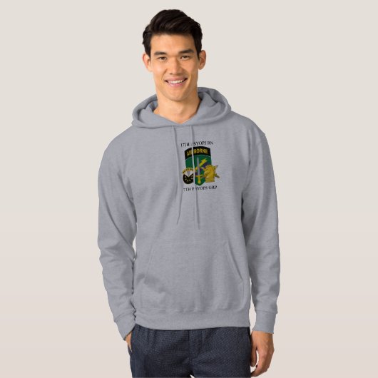 17E PSYOPS BATTALION 7E PSYOPS GROEP HOODIE (Voorkant volledig)