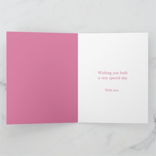 17e shell - verjaardagsdag waterverf Dochter Kaart (Binnen)