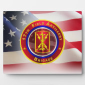 17e veldartillerie-brigade fotoplaat (Voorkant)