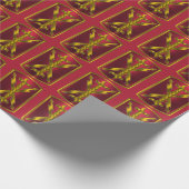 17e veldartillerijbrigade "Thunderbolt" Cadeaupapier (Hoek)