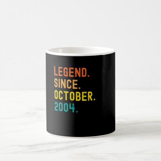 17e verjaardag cadeau 17 jaar oud legende sinds koffiemok (Center)