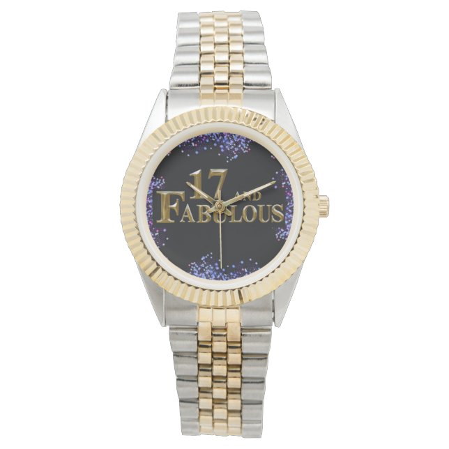 17e verjaardag horloge (Voorkant)