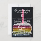 17e verjaardag kaart (Achterkant)