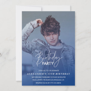 17e verjaardag uitnodiging Verjaardagsfeest Foto j