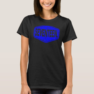 17e verjaardag van de 17-jarige jongen of meisje t-shirt