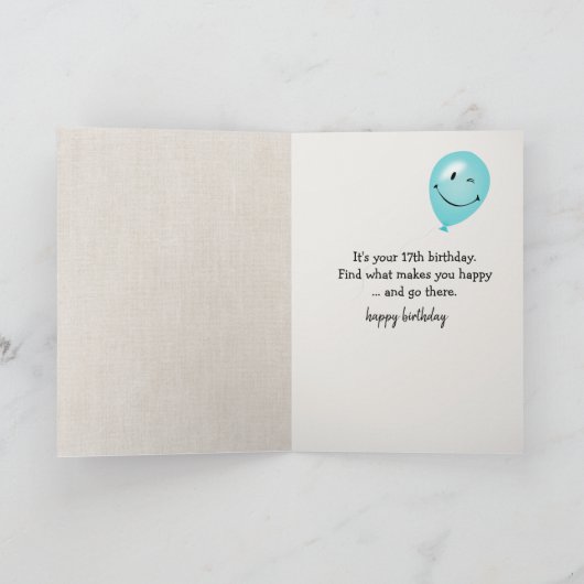 17e verjaardag van de ballonnen en de kat van de t kaart (Binnen)