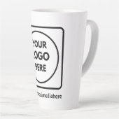 17oz Custom Logo Tall Latte No Min Promo mug Mok (Rechterhoek)
