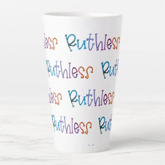 17oz latte  latte mok (Voorkant)