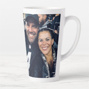 17oz Latte Love Custom Photo Mok van Zazz_it