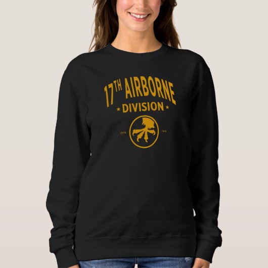 17th Airborne Division - Amerikaanse militaire vro Trui (Voorkant)