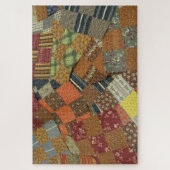  1800 Antiek 'Fabric Quilt'-blokken Legpuzzel (Verticaal)