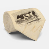  1800 grote Nederlandse koeienvangers Geel Stropdas (Opgerold)