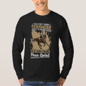 1800 Pound Free Spirit Equestrian Horseback Riding T-shirt (Voorkant)