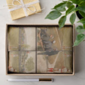  1800s Baseball-ontvlechting Tissuepapier (Geschenk)