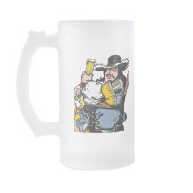  1800's Frosted Beer Glass Mok