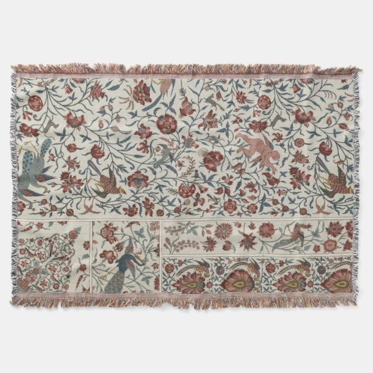 1800's gekleurde lithografie deken (Voorkant)