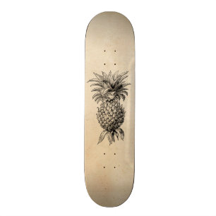  1800s Illustratie anananassen Persoonlijk Skateboard