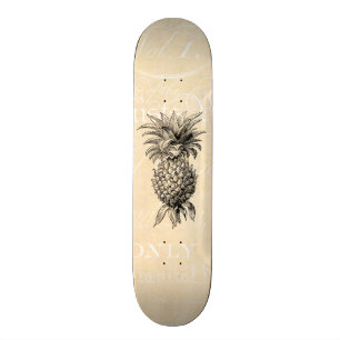 1800s Illustratie anananassen Persoonlijk Skateboard