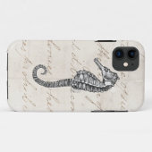  1800s Illustratie van het Hawaiiaanse Zee Paarden Case-Mate iPhone Case (Achterkant (horizontaal))