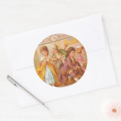 1800S KERST STICKERS VOOR PLAKBOEKEN & GESCHENKEN (Envelop)