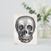 1800s Kull Retro Anatomical Old Drawing Briefkaart (Staand voorkant)